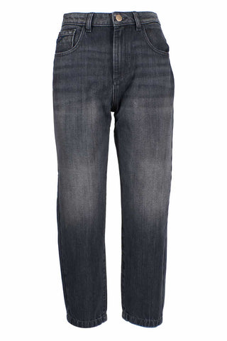 Yes Zee Black Cotton Women Jeans - Ginchy