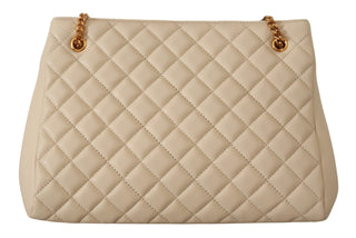 Versace Elegant Quilted Nappa Leather Tote - Ginchy