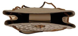 Versace Elegant Quilted Nappa Leather Tote - Ginchy
