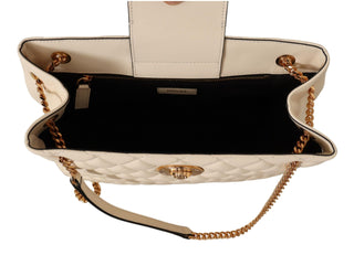 Versace Elegant Quilted Nappa Leather Tote - Ginchy