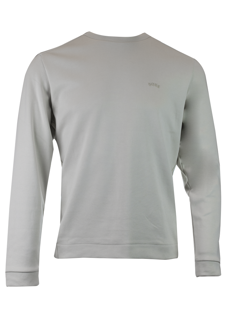 Hugo Boss Elegant Beige Cotton Sweatshirt - Ginchy