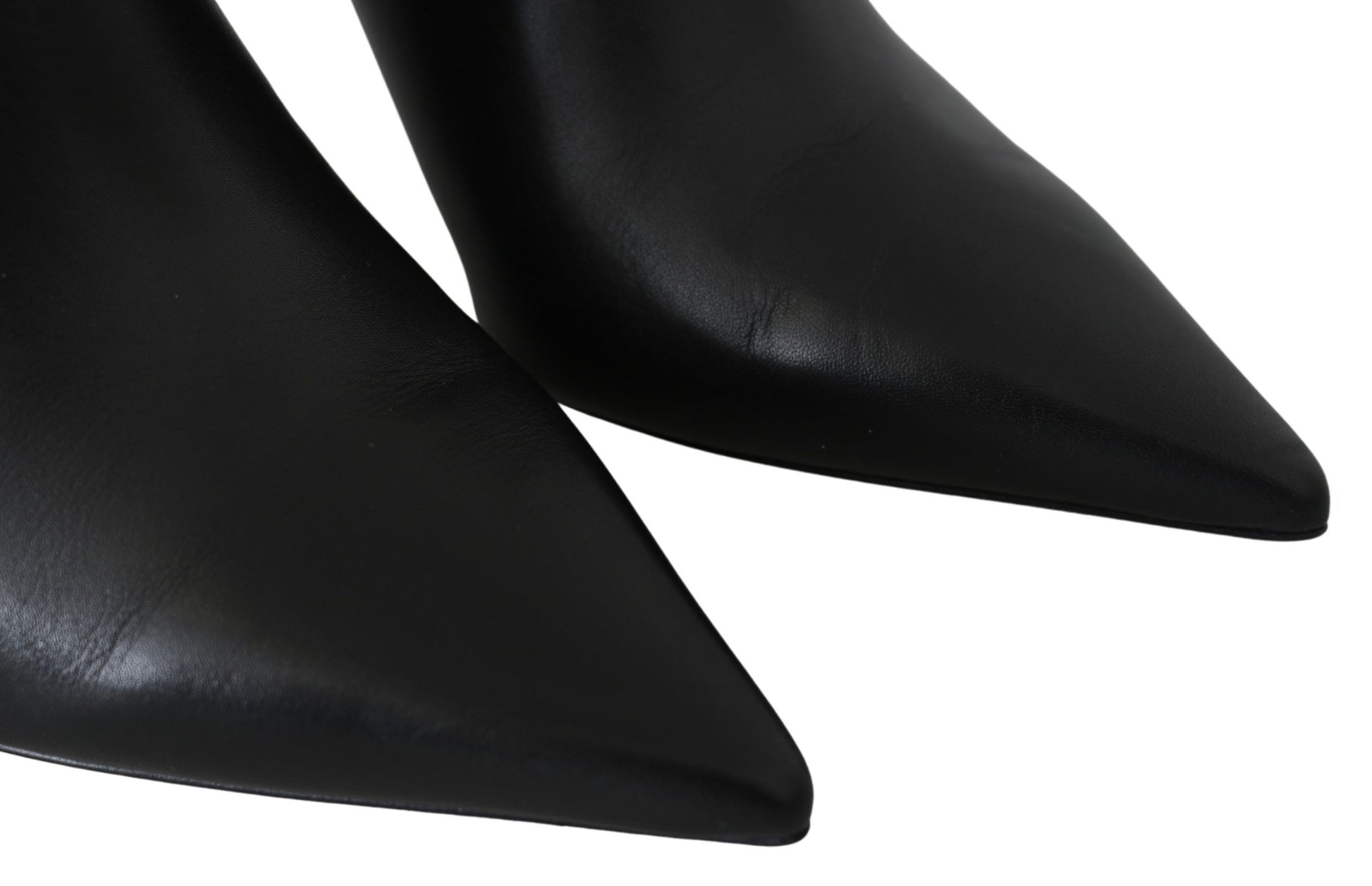Jimmy Choo Elegant Black Gold Leather Pumps - Ginchy