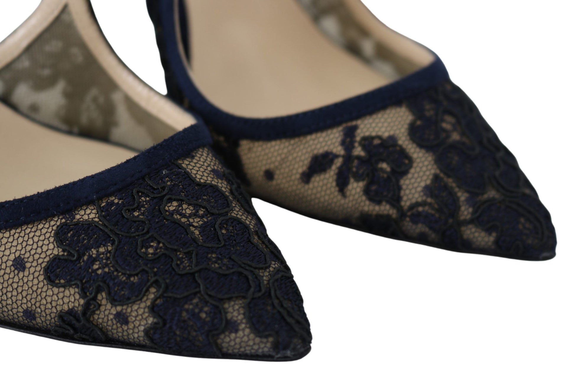 Jimmy Choo Navy Lancer Leather Pumps Elegance Unleashed - Ginchy