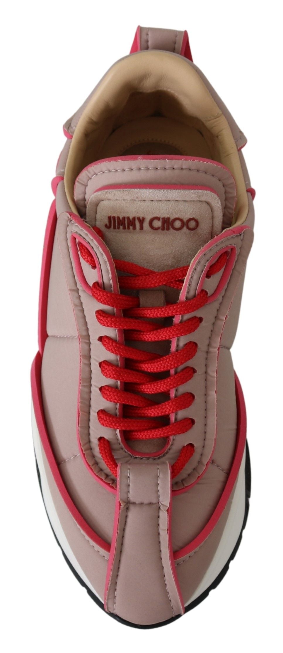 Jimmy Choo Ballet Pink Chic Padded Sneakers - Ginchy