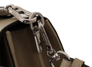 Karl Lagerfeld Chic Sage Shoulder Bag with Dual Straps - Ginchy