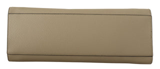 Karl Lagerfeld Enchanting Sage Green Leather Tote - Ginchy