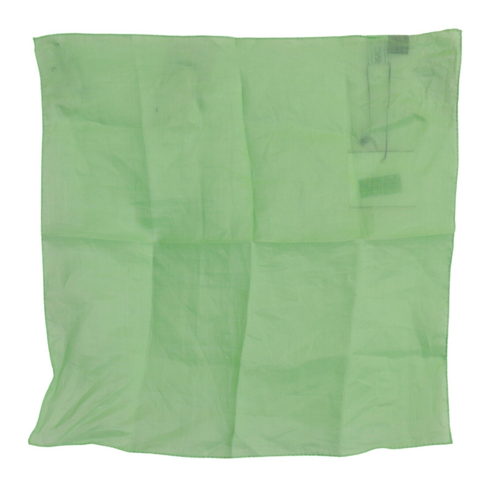 Versace Apple Green Linen Square Foulard Head Wrap Scarf - Ginchy