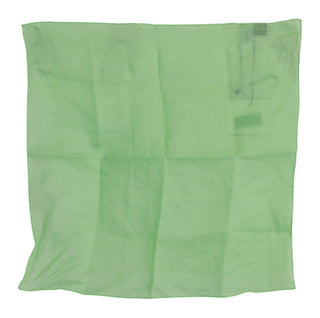 Versace Apple Green Linen Square Foulard Head Wrap Scarf - Ginchy