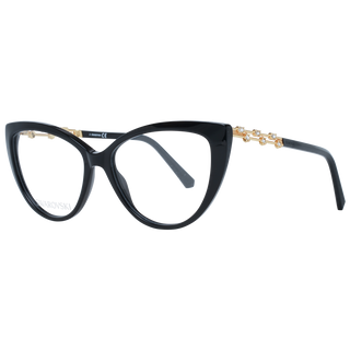 Swarovski Elegant Black Cat Eye Designer Eyeglasses - Ginchy