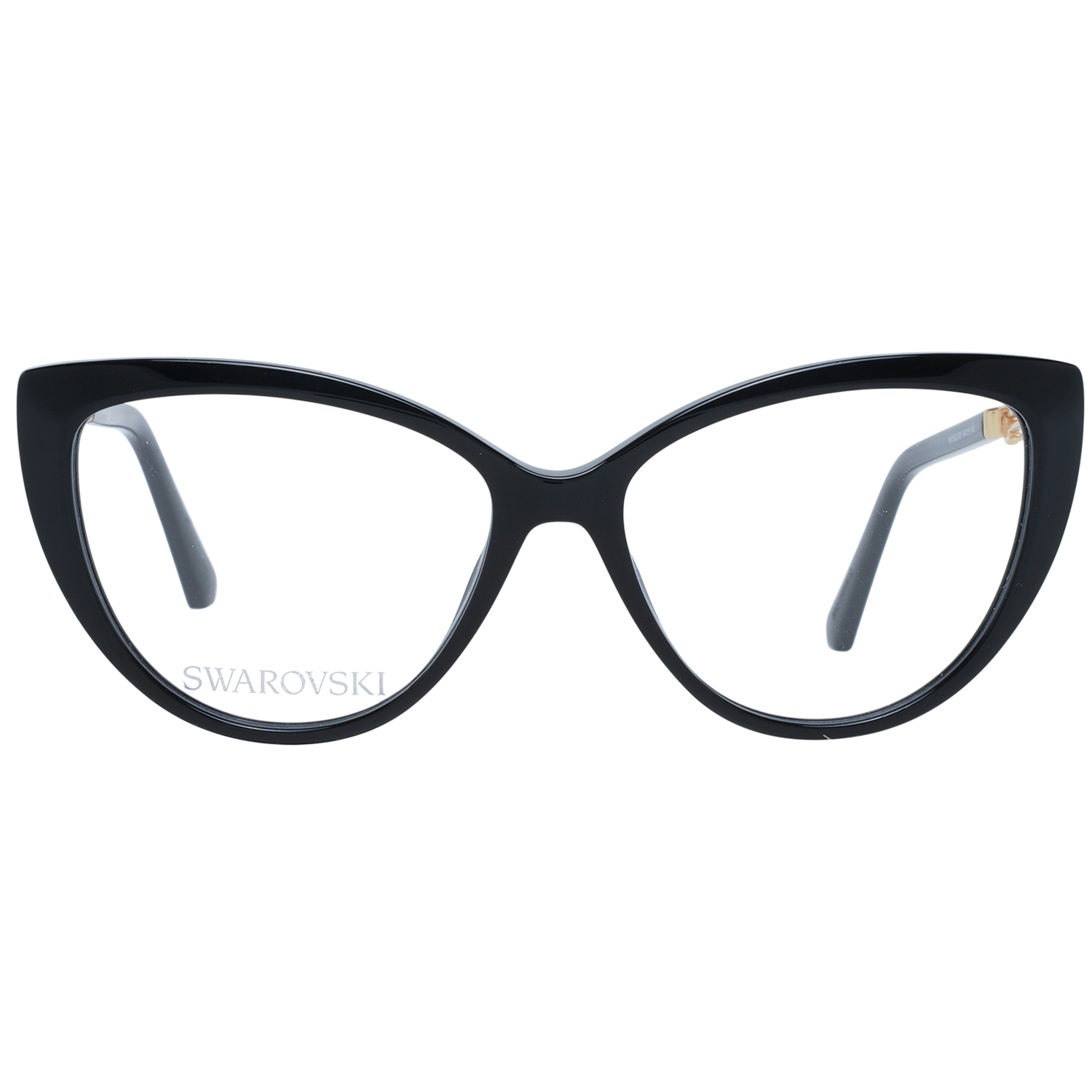 Swarovski Elegant Black Cat Eye Designer Eyeglasses - Ginchy