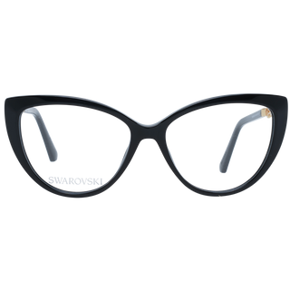Swarovski Elegant Black Cat Eye Designer Eyeglasses - Ginchy