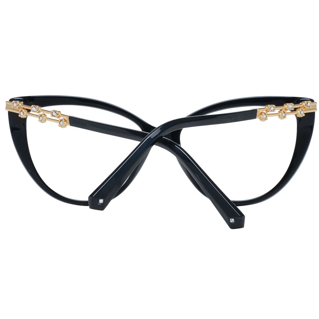 Swarovski Elegant Black Cat Eye Designer Eyeglasses - Ginchy