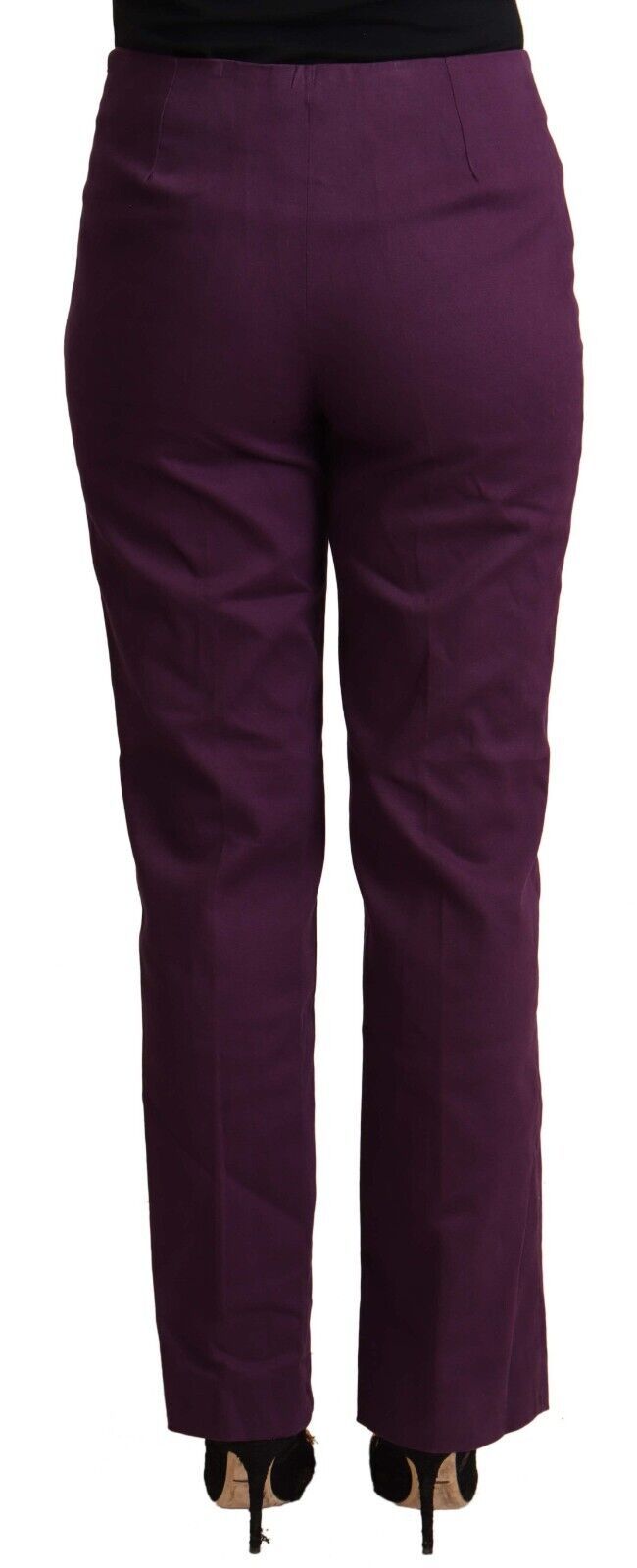 BENCIVENGA Violet High Waist Tapered Casual Pants - Ginchy
