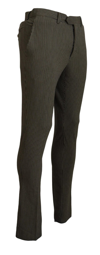 BENCIVENGA Multicolor Striped Pure Cotton Men Pants - Ginchy