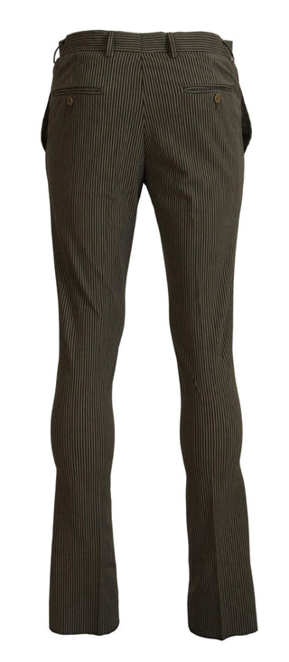 BENCIVENGA Multicolor Striped Pure Cotton Men Pants - Ginchy