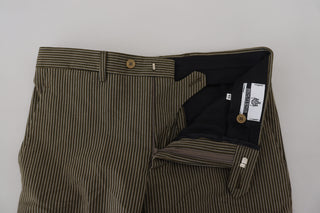 BENCIVENGA Multicolor Striped Pure Cotton Men Pants - Ginchy