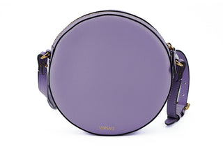 Versace Elegant Purple Round Shoulder Bag - Ginchy