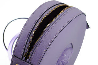 Versace Elegant Purple Round Shoulder Bag - Ginchy