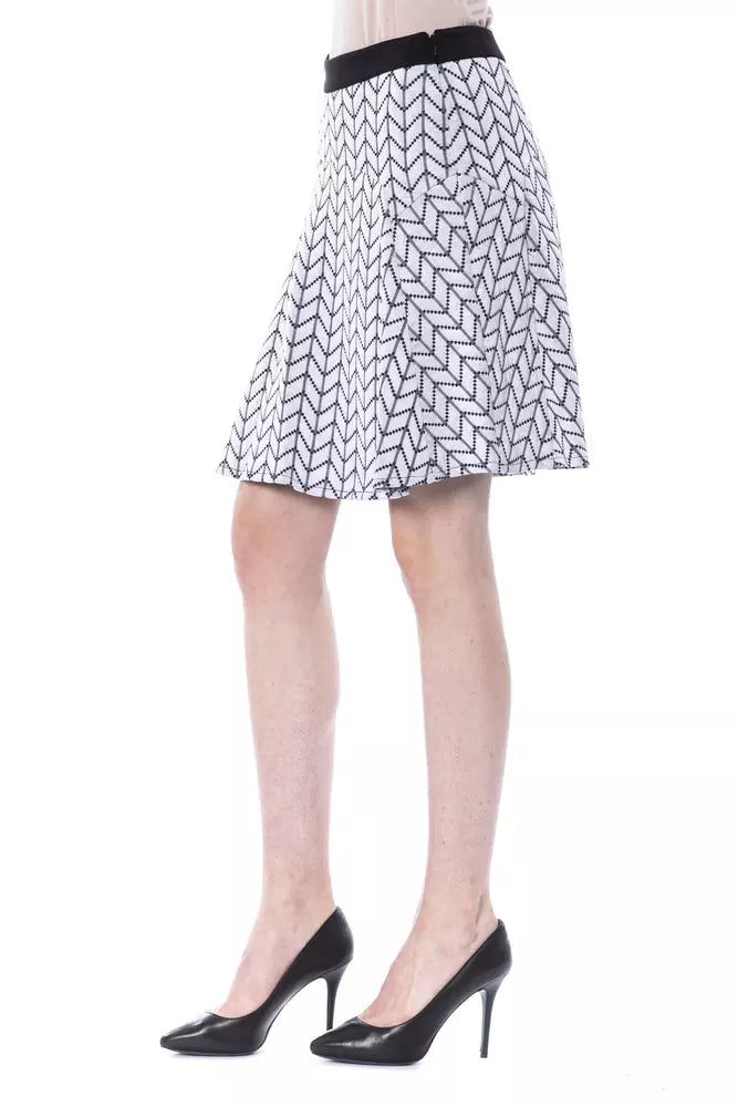 BYBLOS Black Marabou Women Skirt - Ginchy