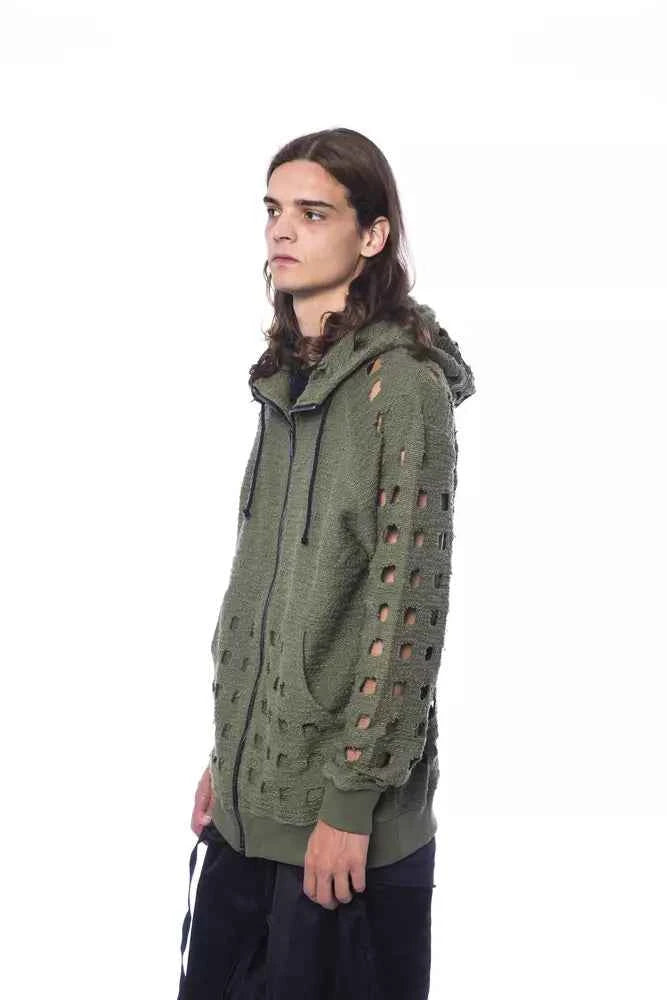Nicolo Tonetto Army Cotton Men Sweater