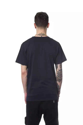 Nicolo Tonetto Blue Cotton Men T-Shirt
