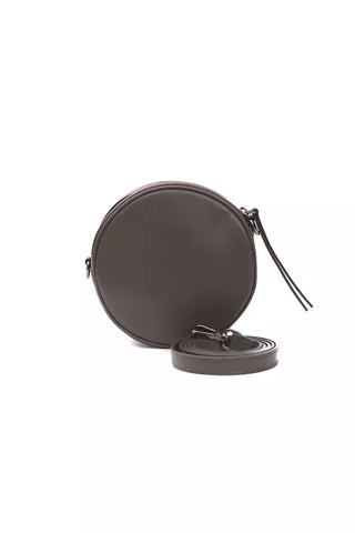Pompei Donatella Chic Burgundy Small Oval Crossbody Bag - Ginchy