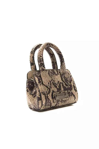 Pompei Donatella Brown Leather Women Shoulder Bag