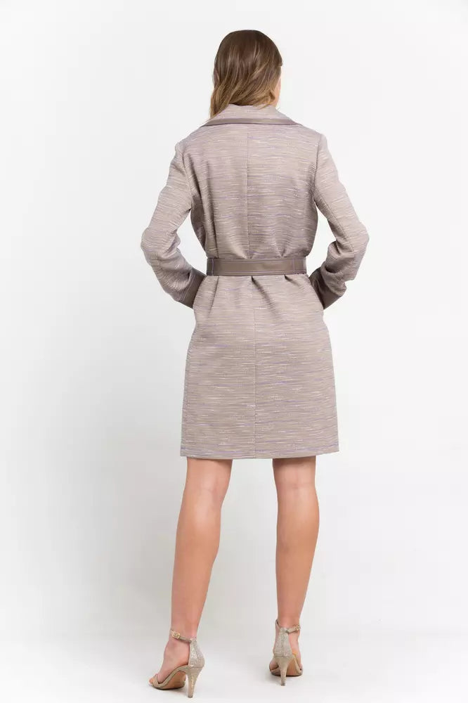 Trussardi Beige Cotton Women Coat - Ginchy