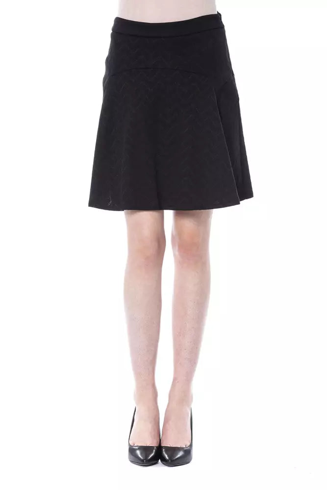 BYBLOS Black Polyester Women Skirt - Ginchy