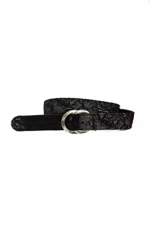 BYBLOS Black Wool Women Belt - Ginchy