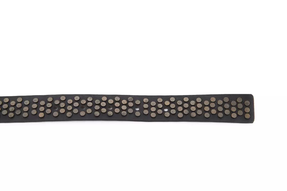 BYBLOS Black Cowhide Women Belt - Ginchy