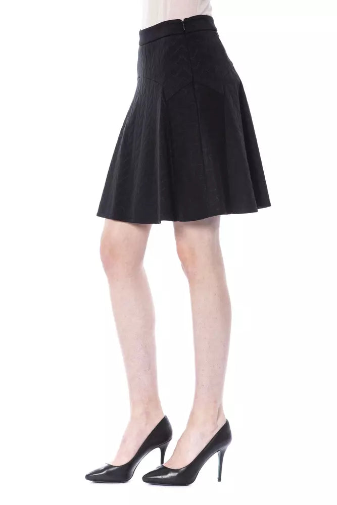 BYBLOS Black Polyester Women Skirt - Ginchy