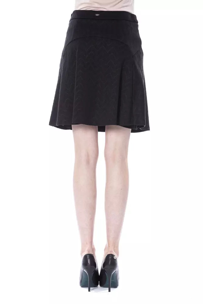 BYBLOS Black Polyester Women Skirt - Ginchy