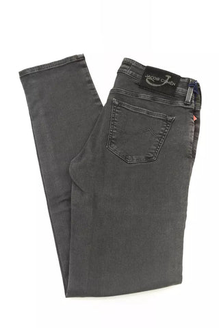Jacob Cohen Black Cotton Women Jeans - Ginchy