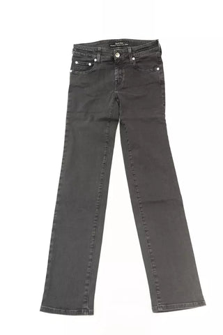 Jacob Cohen Black Cotton Women Jeans - Ginchy