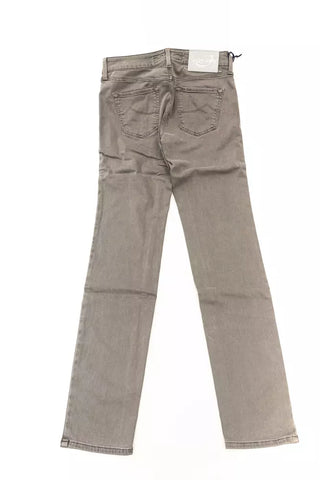 Jacob Cohen Gray Cotton Women Jeans - Ginchy