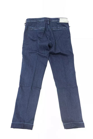 Jacob Cohen Blue Cotton Women Jeans - Ginchy