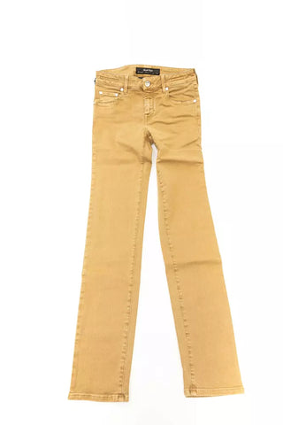 Jacob Cohen Beige Cotton Women Jeans - Ginchy