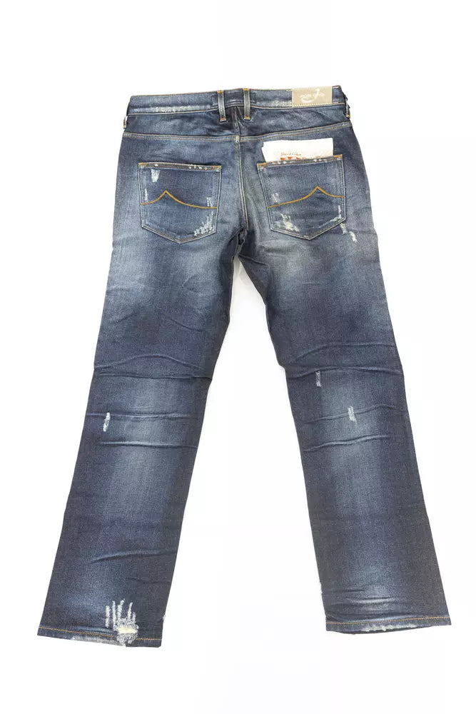 Jacob Cohen Blue Cotton Women's Jean - Ginchy