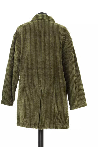 Jacob Cohen Green Cotton Women Jacket - Ginchy