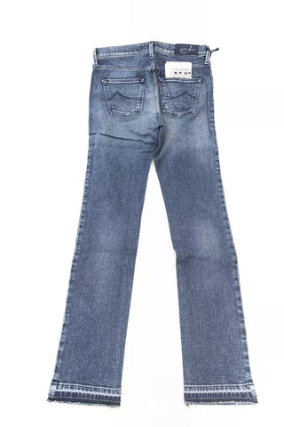 Jacob Cohen Blue Cotton Women Jeans - Ginchy