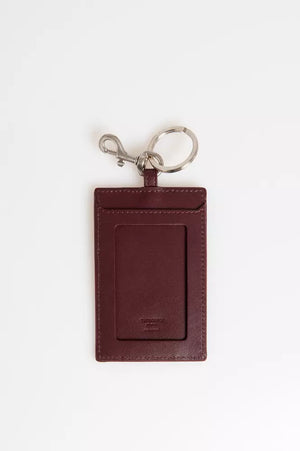 Trussardi Brown Leather Men Badge Holder - Ginchy