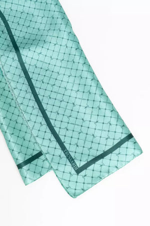 Trussardi Light Blue Silk Women Scarf - Ginchy