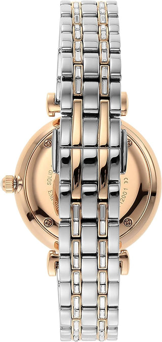 Emporio Armani Elegant Two-Tone Crystal Pave Watch - Ginchy