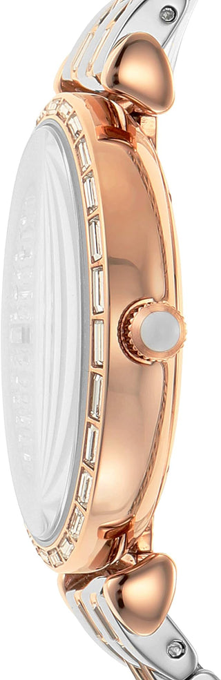 Emporio Armani Elegant Two-Tone Crystal Pave Watch - Ginchy