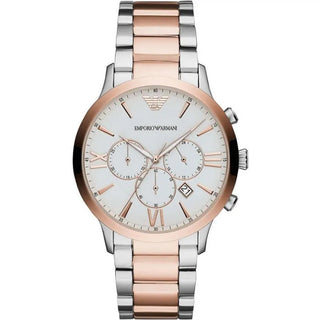 Emporio Armani Elegant Two-Tone Timepiece for Men - Ginchy