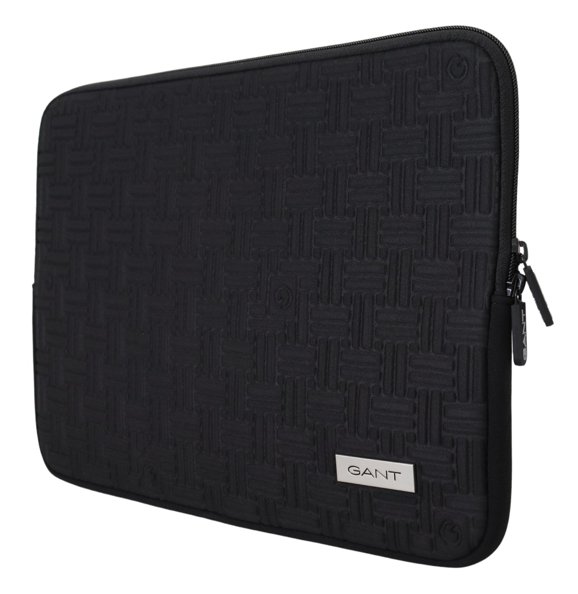 Gant Black Padded Pouch Bag Zipper Cover Sleeve Case - Ginchy