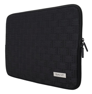 Gant Black Padded Pouch Bag Zipper Cover Sleeve Case - Ginchy