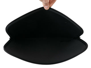 Gant Black Padded Pouch Bag Zipper Cover Sleeve Case - Ginchy