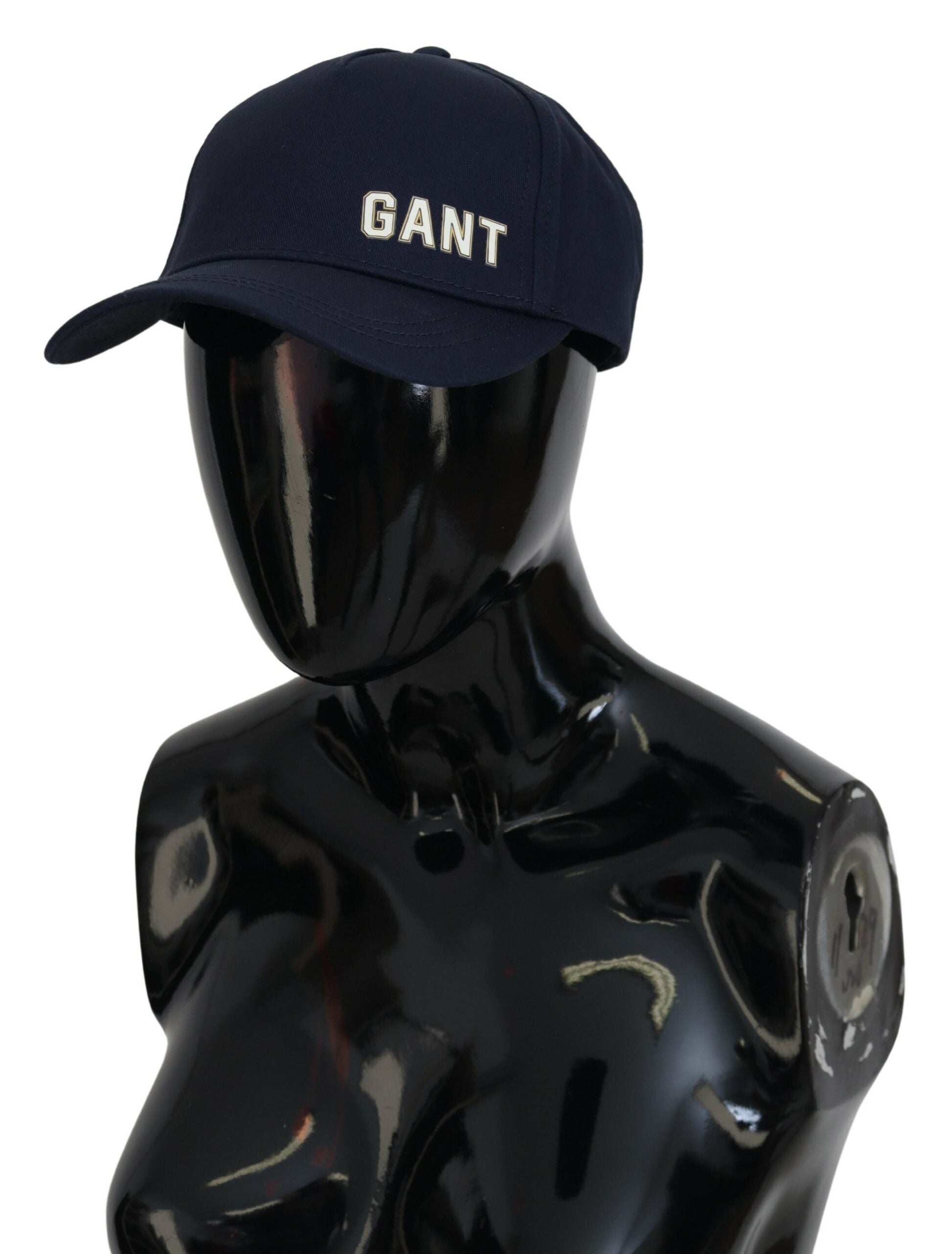 Gant Blue Cotton Logo Print Baseball Cap Casual Hat - Ginchy